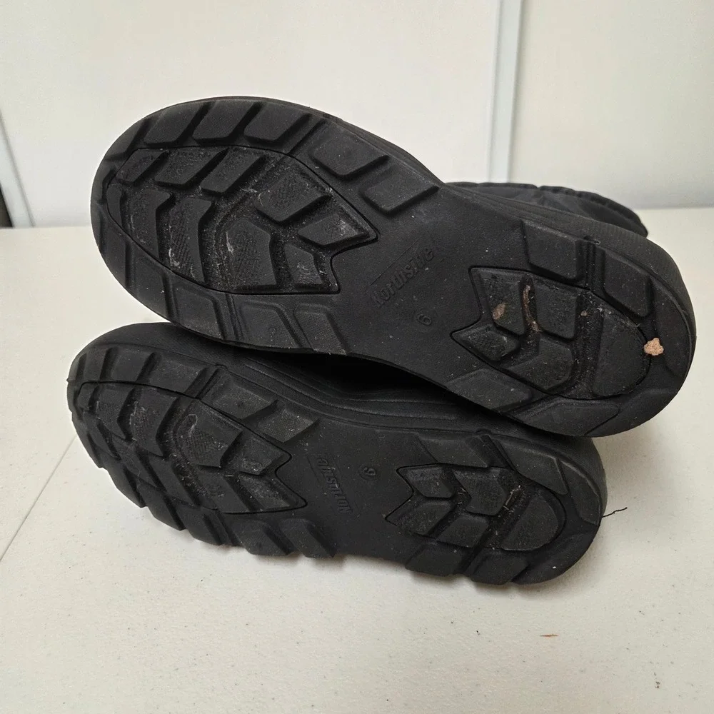 Northside Frosty Black Quilted Insulated Snow Boots Toddler Size 6 Waterproof